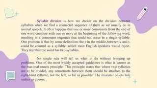 struggle with a problem syllatiles|Difficult problem Syllatiles [ Answers ] .